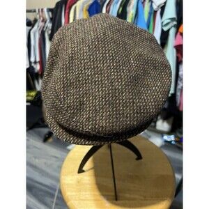 Vintage Bill Blass Wool Cabbie Newsboy Golf Hat